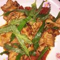 ℳ40's cooksnap of when they made 豚バラとトマトのぽん酢炒め 大葉合え.