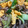 shokobi's cooksnap of when they made ＊青梗菜と豚ときのこの卵炒め＊.
