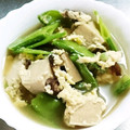 ちぇりぃ2014's cooksnap of when they made 高野豆腐と絹さやの卵とじ.