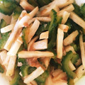 kona8's cooksnap of when they made 居酒屋風～ゴーヤと長芋の梅おかか和え.