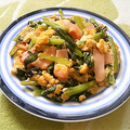 えれぼん's cooksnap of when they made ハム 小松菜 玉子炒め.