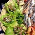 caruga's cooksnap of when they made あじのたたき我が家流.