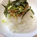 azbjbn's cooksnap of when they made 納豆大根おろしご飯.