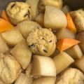 やんぼ★'s cooksnap of when they made がんもと大根・にんじんの煮物〜砂糖なし.