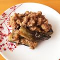 ごろにゃもー's cooksnap of when they made ナスとひき肉の味噌炒め.