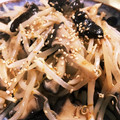 うさぎライフ's cooksnap of when they made 簡単！霜降りひらたけともやし炒め.