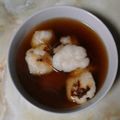 コニたん1218's cooksnap of when they made 秋田出身がっこ家のきりたんぽ（だまこ餅）.