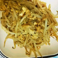 ぐーたら子☆'s cooksnap of when they made 卵ともやしとチーズの炒め物＠油使わない.