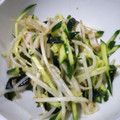 パパの手料理☆'s cooksnap of when they made わかめともやしとちくわのピリ辛ナムル♪.