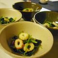 主婦おくさん's cooksnap of when they made 簡単小鉢☆三つ葉とちくわの梅ポン酢.