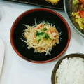 クックDMGMWV☆'s cooksnap of when they made 簡単あっさり大根サラ(*´∀｀).