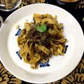 藍にゃん's cooksnap of when they made 安い牛肉で♡ラグーソース.