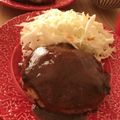 ppさき's cooksnap of when they made ウチの定番*ふっくらハンバーグ.