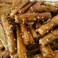 ☆なつきち☆'s cooksnap of when they made 簡単！絶品！ごぼうの甘酢唐揚げ.