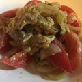 ごり23's cooksnap of when they made 味噌が決めて！豚肉とトマトのたまご炒め.