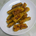 ピーナッツ子♪'s cooksnap of when they made とうもろこしのバター醤油唐揚げ.