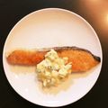 クックQCFHR9☆'s cooksnap of when they made 下味なし！減塩で食べる鮭のムニエル.