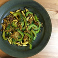 ＊ＡＫＯＲＩ＊'s cooksnap of when they made ☆ゴーヤと豚コマのカレーオイマヨ炒め☆.