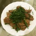 クックTQLH4N☆'s cooksnap of when they made 簡単 我が家のレバニラ炒め もやし入り♪.