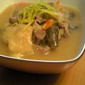 ☆くますけ☆'s cooksnap of when they made 簡単　団子汁☆.