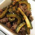 mnm02108's cooksnap of when they made 牛肉とゴーヤのしぐれ煮.