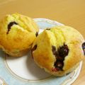 もんしゅしゅ's cooksnap of when they made ⭐うちのブルーベリー マフィン⭐.