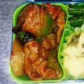 ☆ハイビスカス☆'s cooksnap of when they made ☆ナスとピーマンの豚肉キムチ炒め☆.