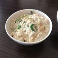 あっきーぽ's cooksnap of when they made 鮭のぶっかけ崩し豆腐ご飯♪.