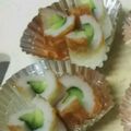 仲町紅依's cooksnap of when they made 竹輪きゅうりの飾り切り簡単お弁当おつまみ.