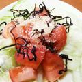 あかねっちゃ's cooksnap of when they made 簡単♡塩昆布とごま油deトマトサラダ.