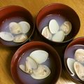 ☆こまっと☆'s cooksnap of when they made ひな祭り 大きな蛤の潮汁.