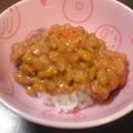 亜久里's cooksnap of when they made つぶつぶ納豆たらこ（めんたい）.