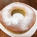 サンタまま☆'s cooksnap of when they made たっぷりバナナのシフォンケーキ〃.