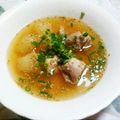 愛音‐aine‐'s cooksnap of when they made 冬瓜と鶏肉の中華風食べるスープ.