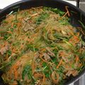 モッパ's cooksnap of when they made にらと春雨の炒め物　★宇都宮学校給食.