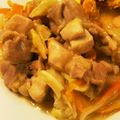 ズボコ's cooksnap of when they made 鶏肉と春キャベツのマヨ味噌炒め◎.