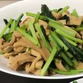 クック7EQZ52☆'s cooksnap of when they made 小松菜と高野豆腐の炒めもの.
