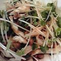 む〜ちゃん's cooksnap of when they made ご飯が進む♪ササミかいわれ納豆.