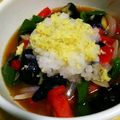 ねこ☆こじ's cooksnap of when they made サッパリおいしいなすとピーマンの揚げ浸し.