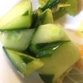 ringer193's cooksnap of when they made ぱりぽりきゅうり　☆給食で人気☆.