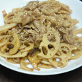 ma・・'s cooksnap of when they made れんこんと豚肉の炒め煮.