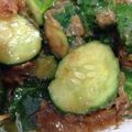 kimig's cooksnap of when they made 楽チン簡単！お弁当にも♪梅きゅうり.