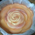 月の影と海's cooksnap of when they made 桃のコンポートレアチーズケーキ.