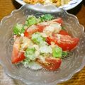 B子chan's cooksnap of when they made オクラとトマトのツナおろしポン酢和え.