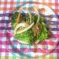 チェックのミニくま's cooksnap of when they made 野菜とサバみそ煮缶でヨーグルト風味サラダ.