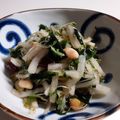 気まぐれ♡雨おんな's cooksnap of when they made お豆＆わかめ＆シャキシャキ大根和風サラダ.