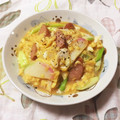 ゆにこーん☆'s cooksnap of when they made 簡単！卵と長ネギのふわふわ炒め.
