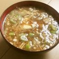 きらり流れ星's cooksnap of when they made えのきとねぎのお味噌汁（隠し玉あるよ）.