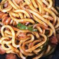 kona8's cooksnap of when they made 即席！冷凍うどんdeナポリタン♪.