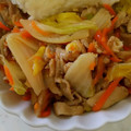 あるふぁ～すぴか's cooksnap of when they made 鶏肉と白菜の中華炒め.